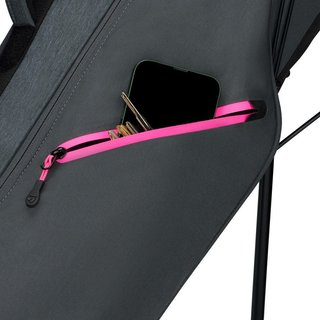 TaylorMade FlexTech Carry stand bag, sivý/neónovo ružový