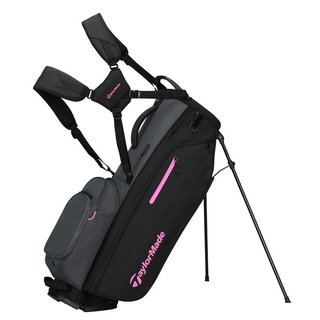 TaylorMade FlexTech Crossover stand bag, sivý/ružový/čierny