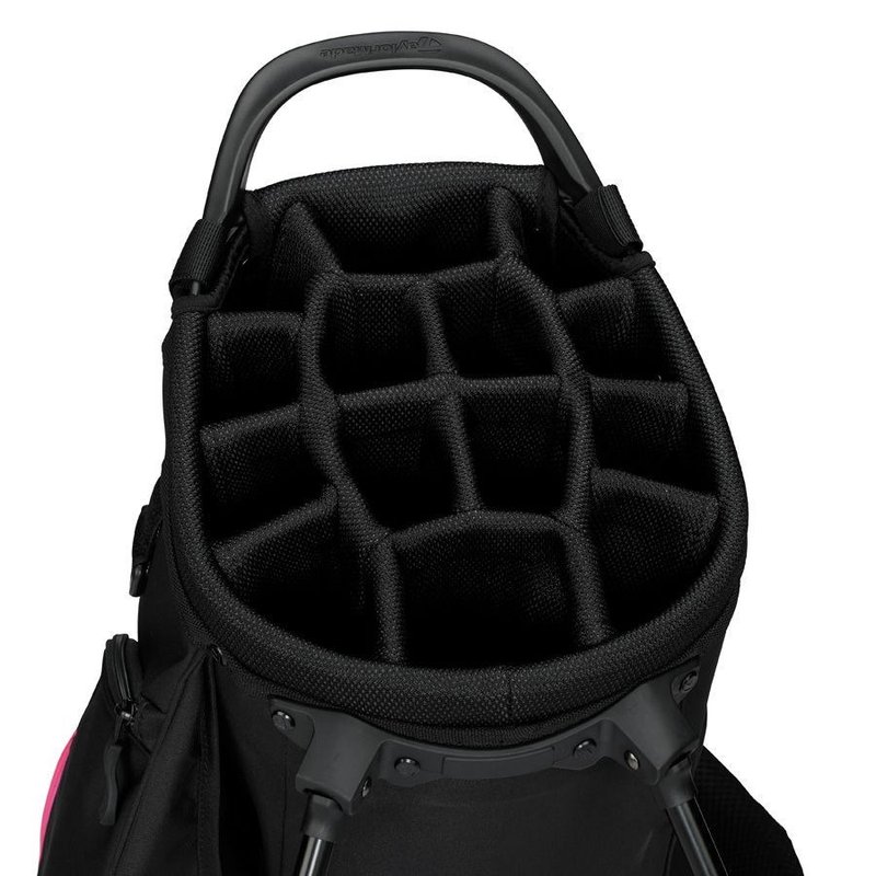 TaylorMade FlexTech Crossover stand bag, sivý/ružový/čierny