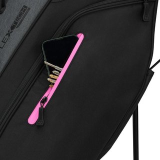 TaylorMade FlexTech Crossover stand bag, sivý/ružový/čierny