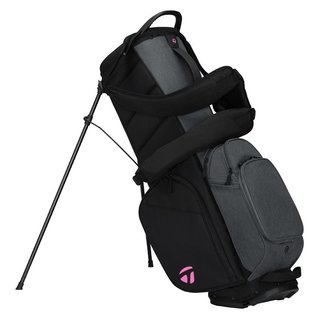 TaylorMade FlexTech Crossover stand bag, sivý/ružový/čierny
