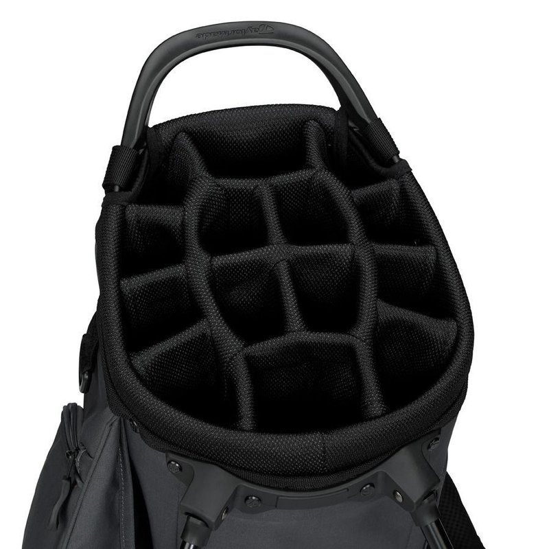 TaylorMade FlexTech Crossover stand bag, sivý/neónovo zelený