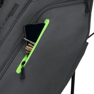 TaylorMade FlexTech Crossover stand bag, sivý/neónovo zelený