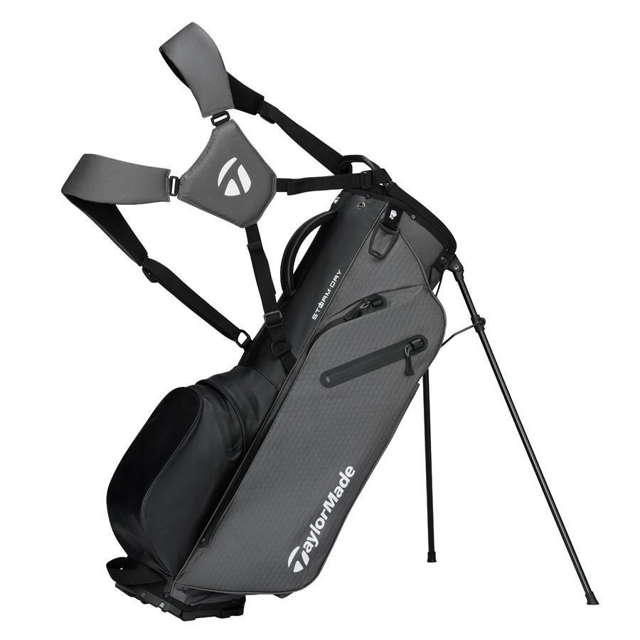 TaylorMade Storm-Dry Waterproof stand bag, sivý/čierny