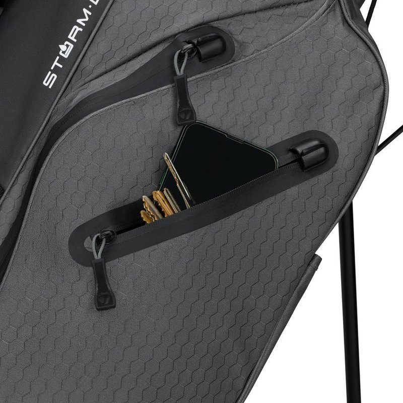 TaylorMade Storm-Dry Waterproof stand bag, sivý/čierny