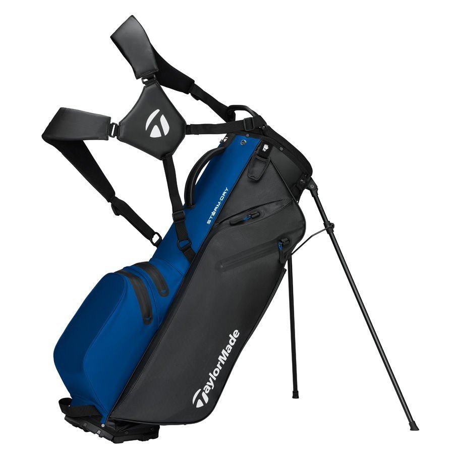 TaylorMade Storm-Dry Waterproof stand bag, čierna/modrá