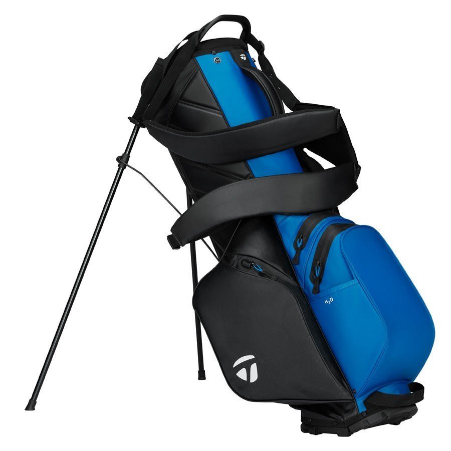 TaylorMade Storm-Dry Waterproof stand bag, čierna/modrá