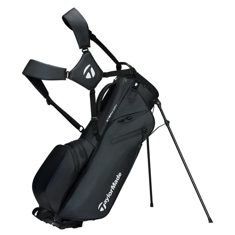 TaylorMade Storm-Dry Waterproof stand bag, čierny