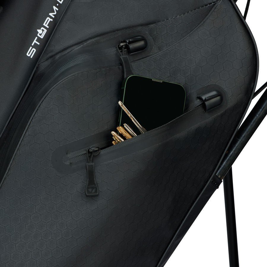 TaylorMade Storm-Dry Waterproof stand bag, čierny