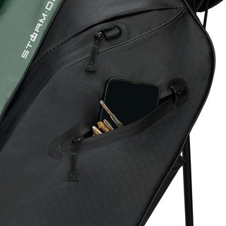 TaylorMade Storm-Dry Waterproof stand bag, čierna dark sage