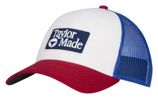 TaylorMade Radar Legacy Trucker pánska šiltovka, červená/biela/modrá