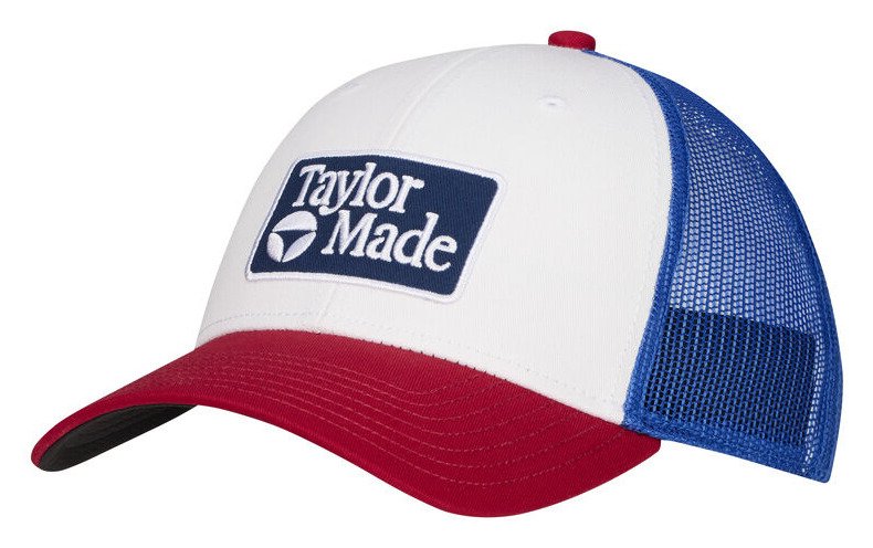 TaylorMade Radar Legacy Trucker pánska šiltovka, červená/biela/modrá