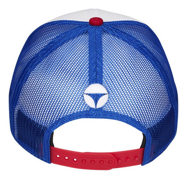 TaylorMade Radar Legacy Trucker pánska šiltovka, červená/biela/modrá