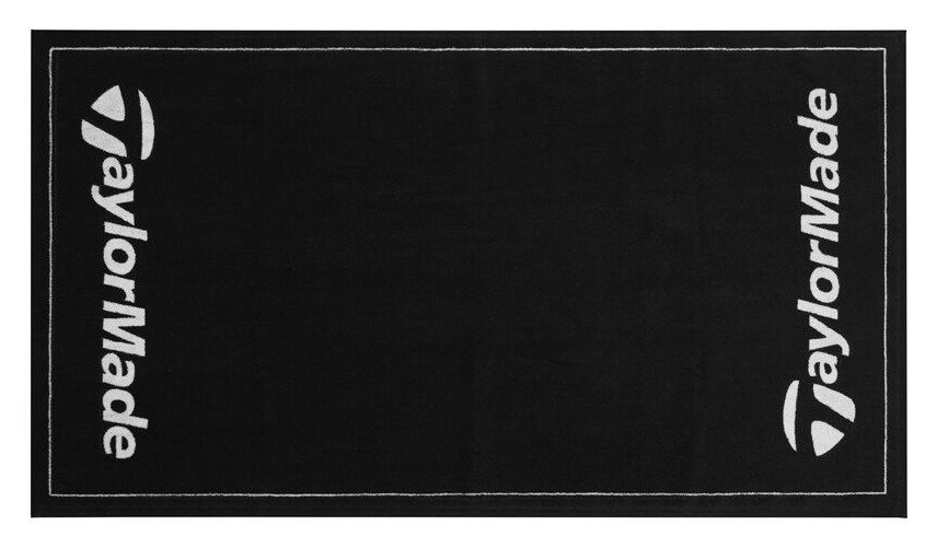 TaylorMade Tour Towel, čierna