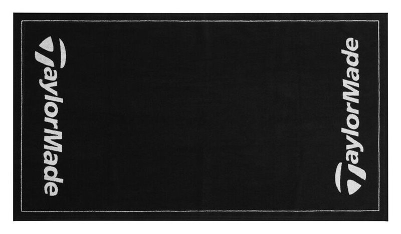 TaylorMade Tour Towel, čierna
