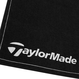 TaylorMade Tour Towel, čierna