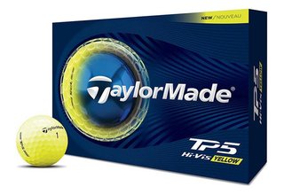 TaylorMade TP5 golfové loptičky 2026, žlté
