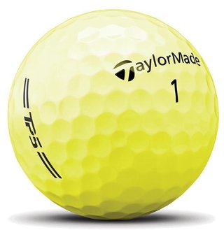 TaylorMade TP5 golfové loptičky 2026, žlté