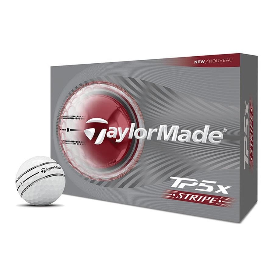 TaylorMade TP5x Stripe golfové loptičky
