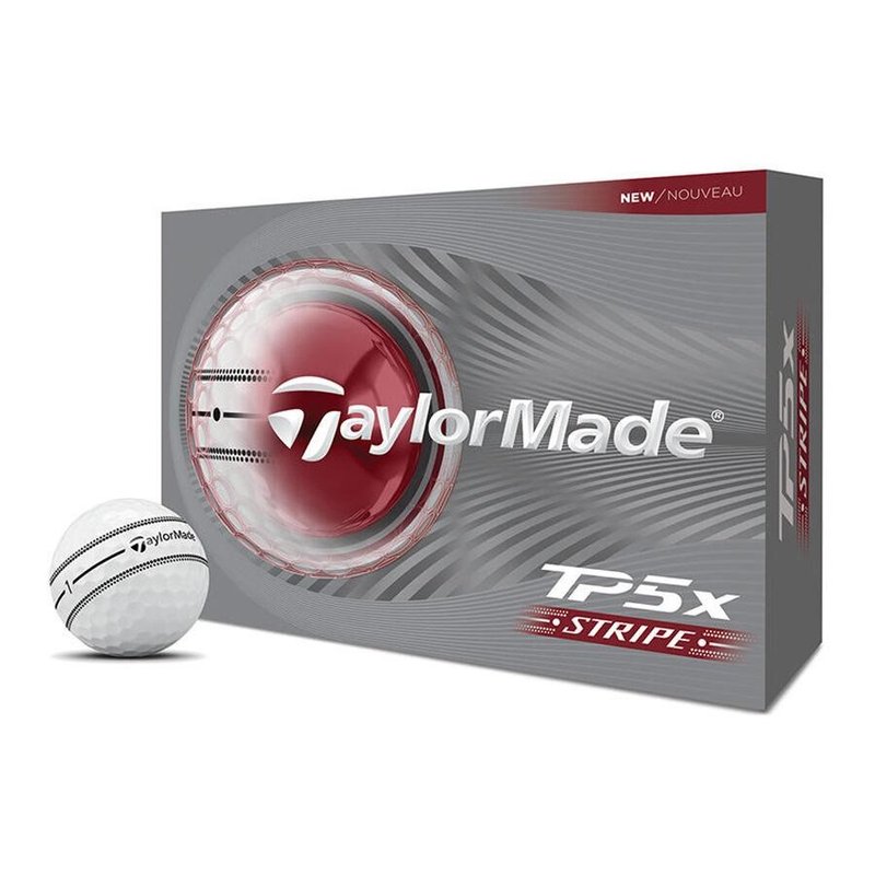 TaylorMade TP5x Stripe golfové loptičky