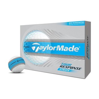 TaylorMade Tour Response Stripe golfové loptičky 2026, modré