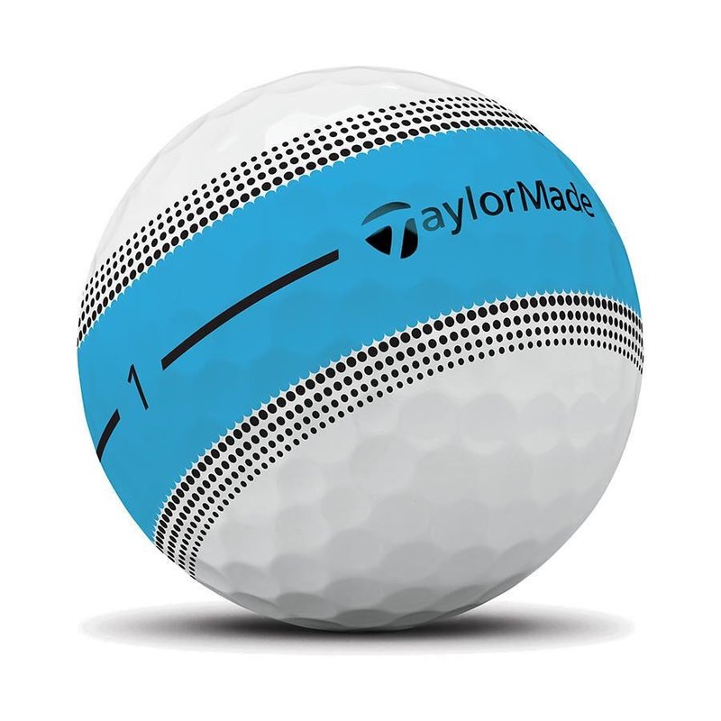 TaylorMade Tour Response Stripe golfové loptičky 2026, modré