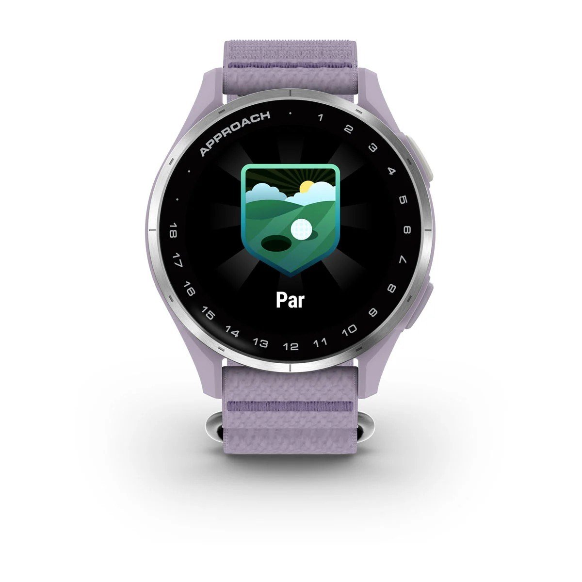 Garmin Approach J1 junior GPS hodinky, lilac/silver aluminium