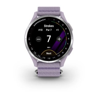 Garmin Approach J1 junior GPS hodinky, lilac/silver aluminium