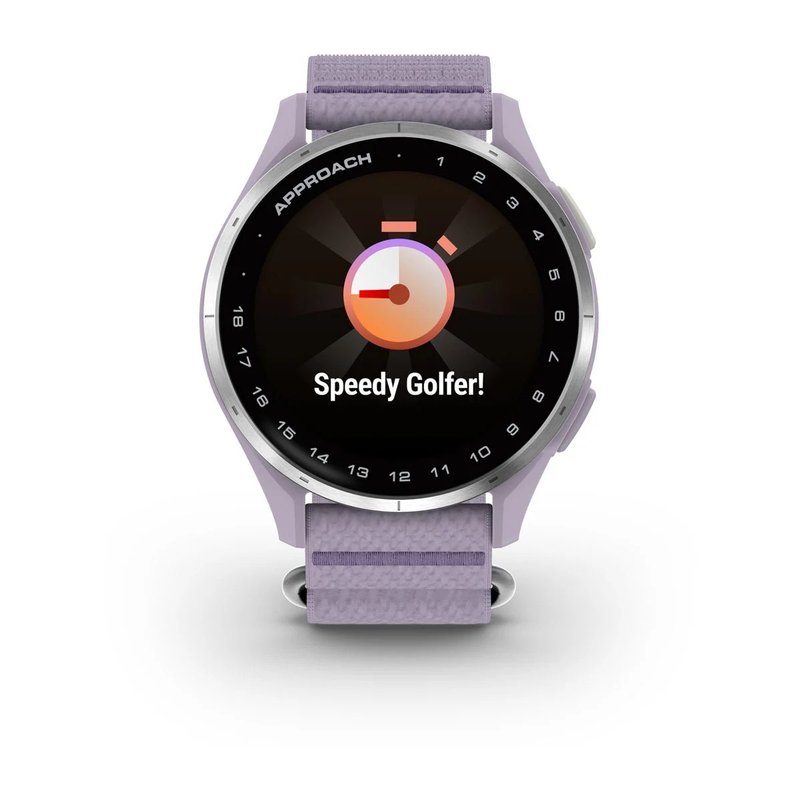 Garmin Approach J1 junior GPS hodinky, lilac/silver aluminium