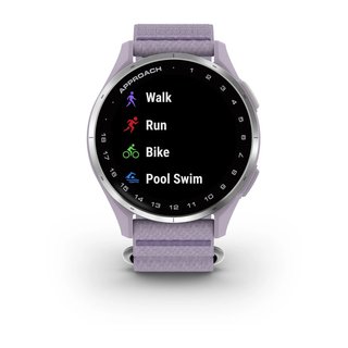 Garmin Approach J1 junior GPS hodinky, lilac/silver aluminium