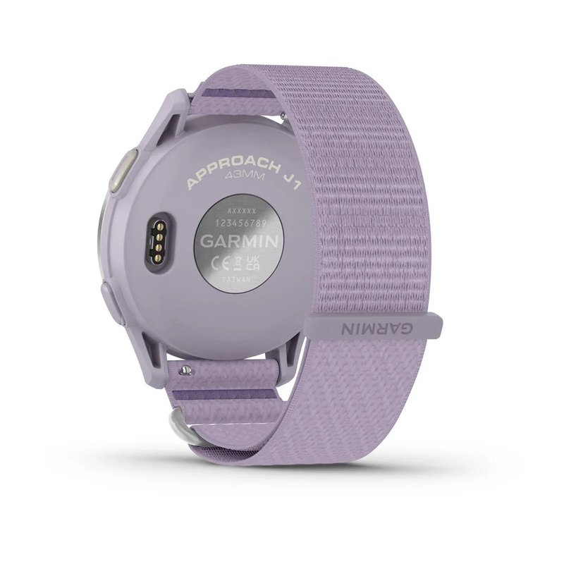 Garmin Approach J1 junior GPS hodinky, lilac/silver aluminium