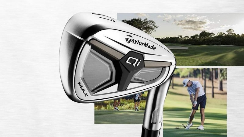 TaylorMade Qi Max pánske železá, oceľ