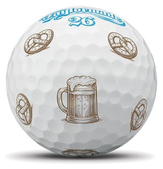 TaylorMade TP5 pix Oktoberfest golfové loptičky (12 loptičiek)