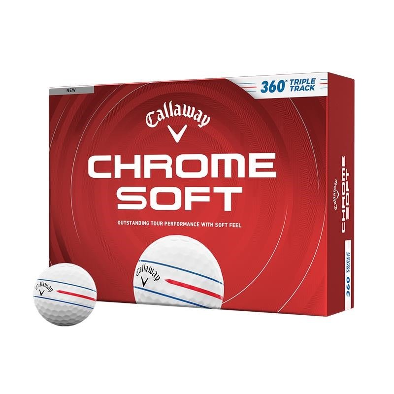 Callaway Chrome Soft 26 360 Triple Track golfové loptičky
