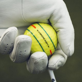 Callaway Chrome Soft 26 360 Triple Track golfové loptičky, žlté