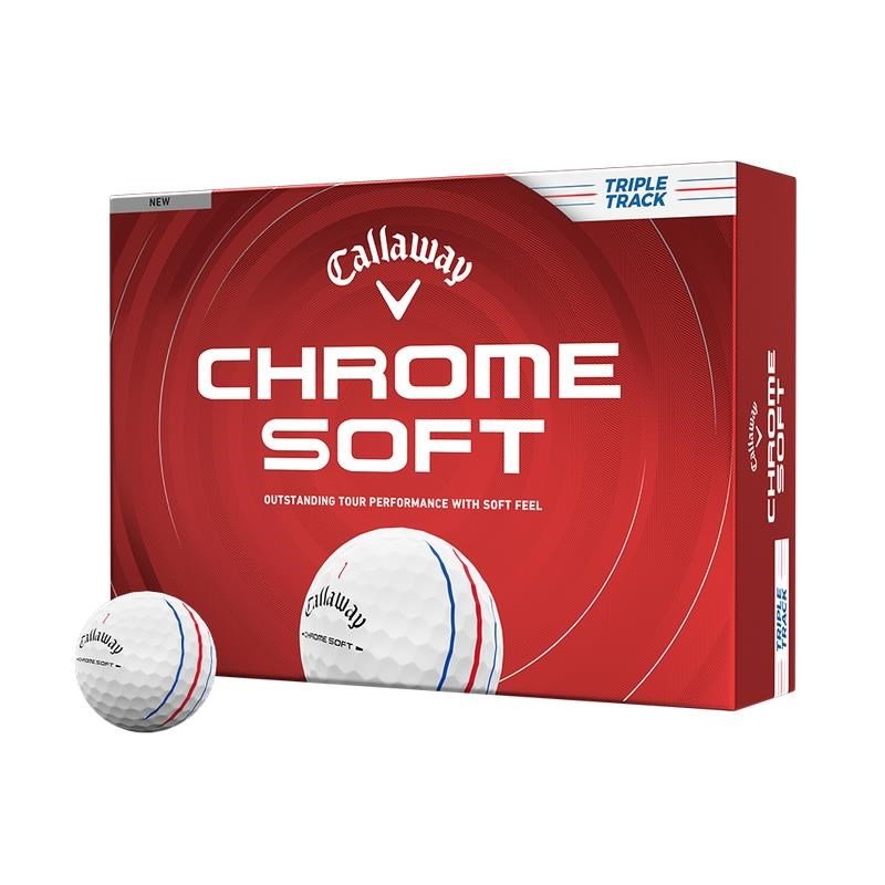 Callaway Chrome Soft 26 Triple Track golfové loptičky