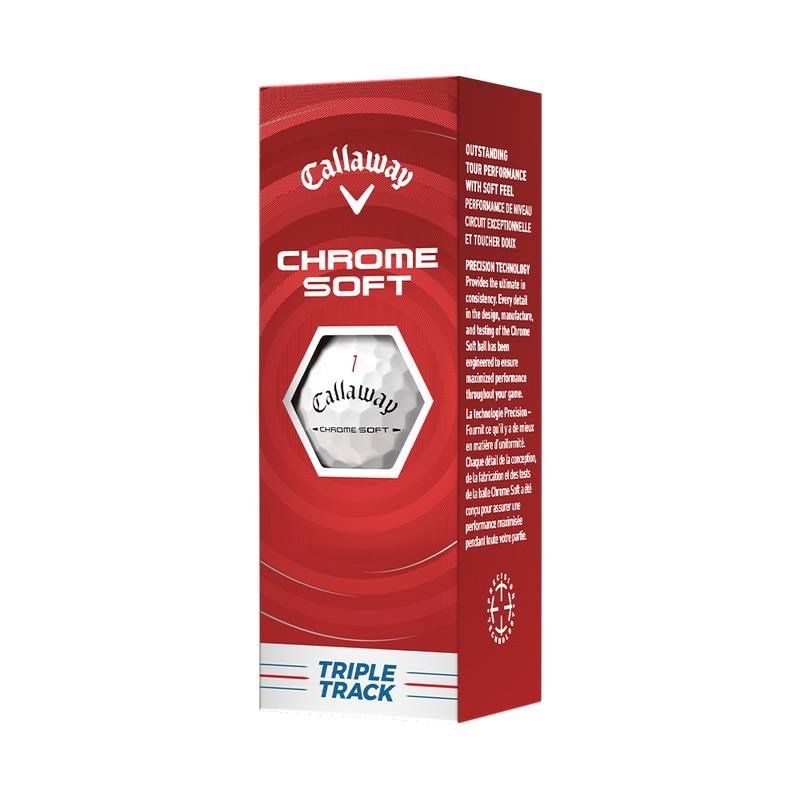Callaway Chrome Soft 26 Triple Track golfové loptičky
