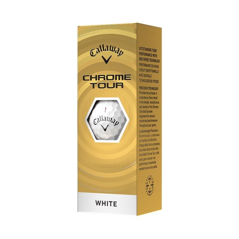 Callaway Chrome Tour golfové loptičky 2026