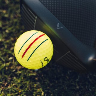 Callaway Chrome Tour Triple Track golfové loptičky, žlté