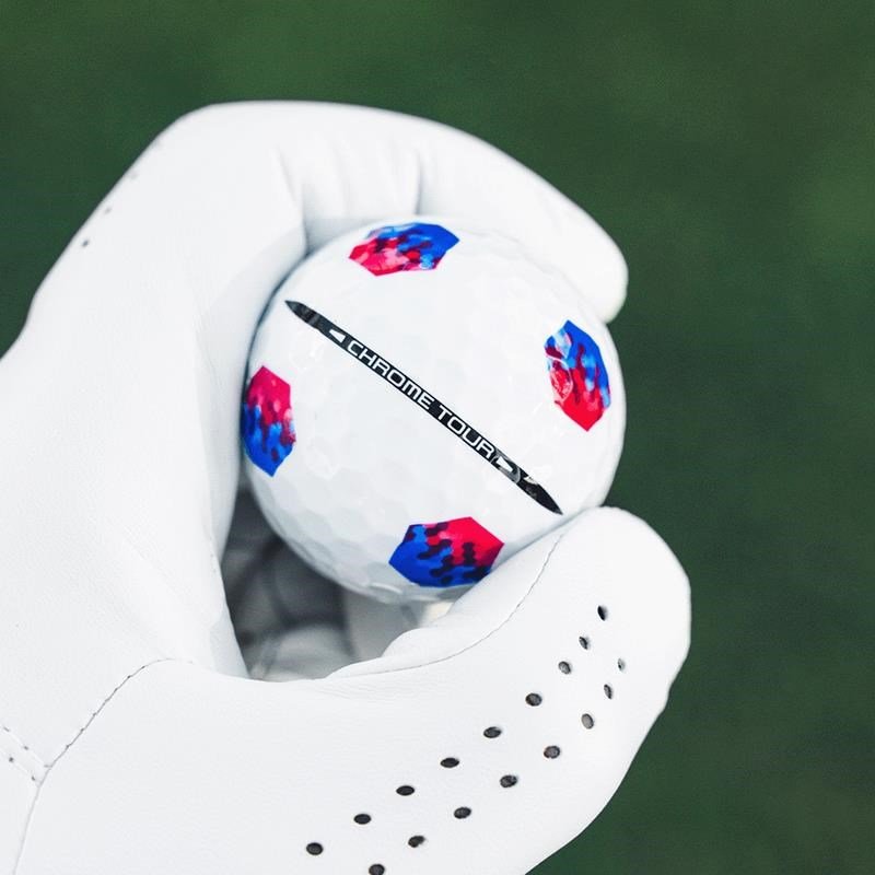 Callaway Chrome Tour TruTrack Blue/Red golfové loptičky