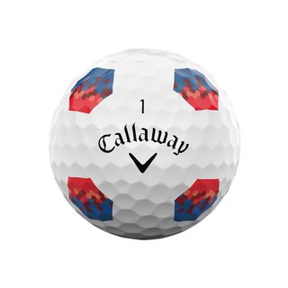 Callaway Chrome Tour TruTrack Blue/Red golfové loptičky