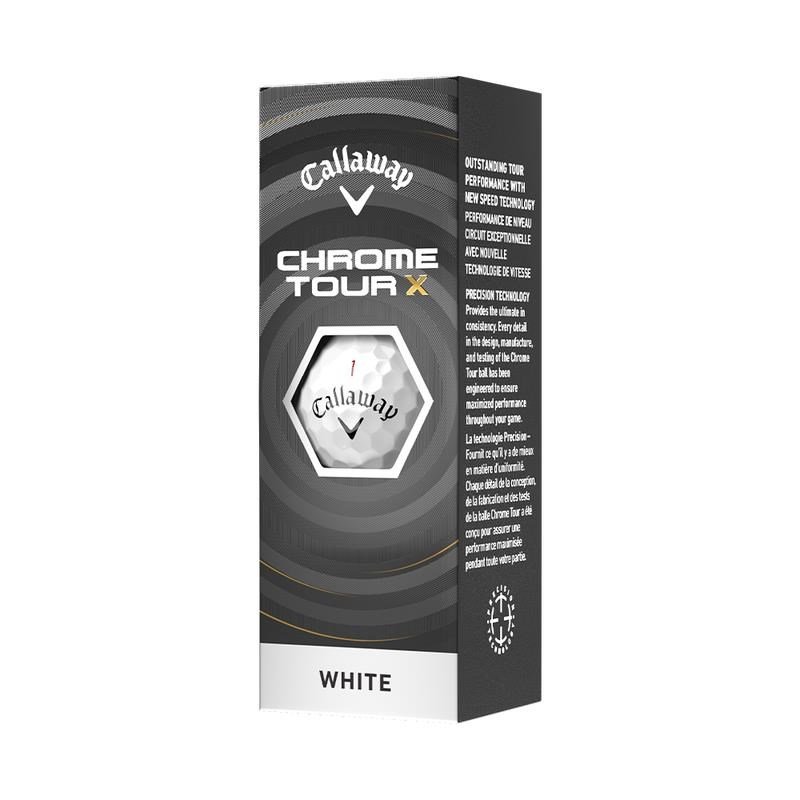 Callaway Chrome Tour X golfové loptičky