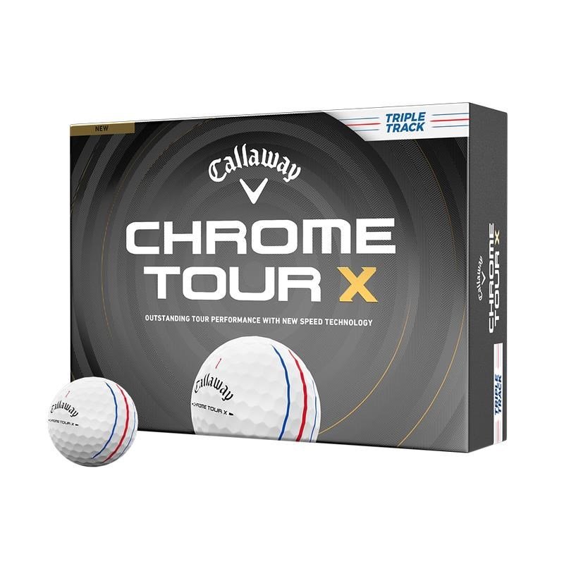 Callaway Chrome Tour X Triple Track golfové loptičky