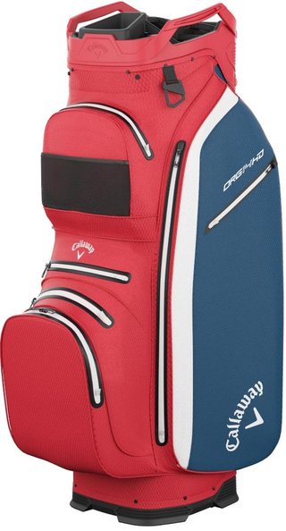 Callaway ORG 14 HD cart bag, červená/biela/navy
