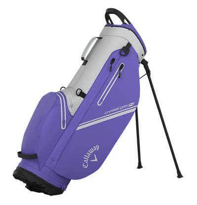 Callaway Chase Dry stand bag, strieborná/fialová