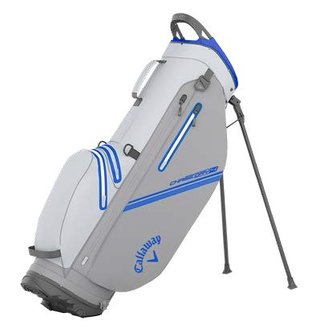 Callaway Chase Dry stand bag, bielo/strieborný/kráľovský modrý