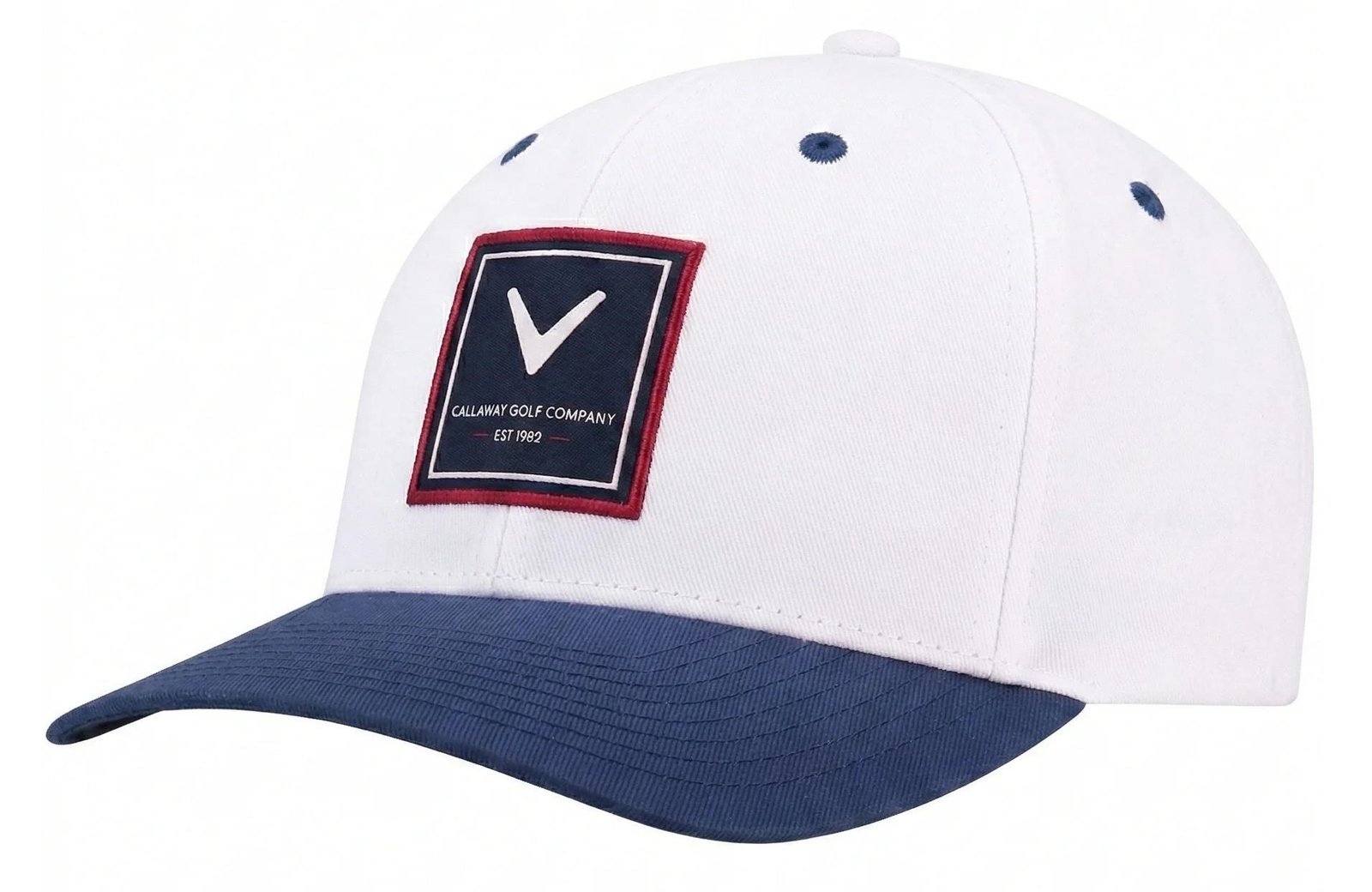 Callaway Rutherford FLEXFIT® Snapback pánska kšiltovka, bielo/navy