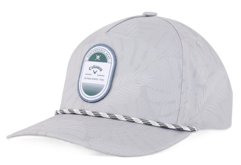 Callaway Birdie Brigade pánska kšiltovka, grey/palm breeze