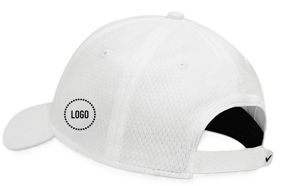 Callaway Performance Side Crest štruktúrovaná logo kšiltovka, biela