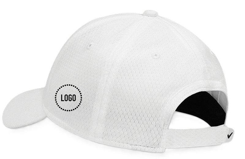 Callaway Performance Side Crest štruktúrovaná logo kšiltovka, biela